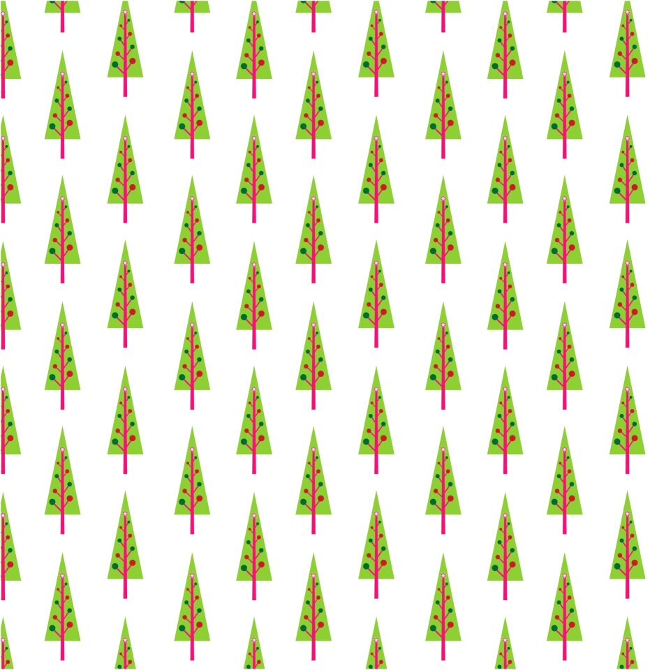 Christmas trees background wallpaper. Free illustration for personal and commercial use.