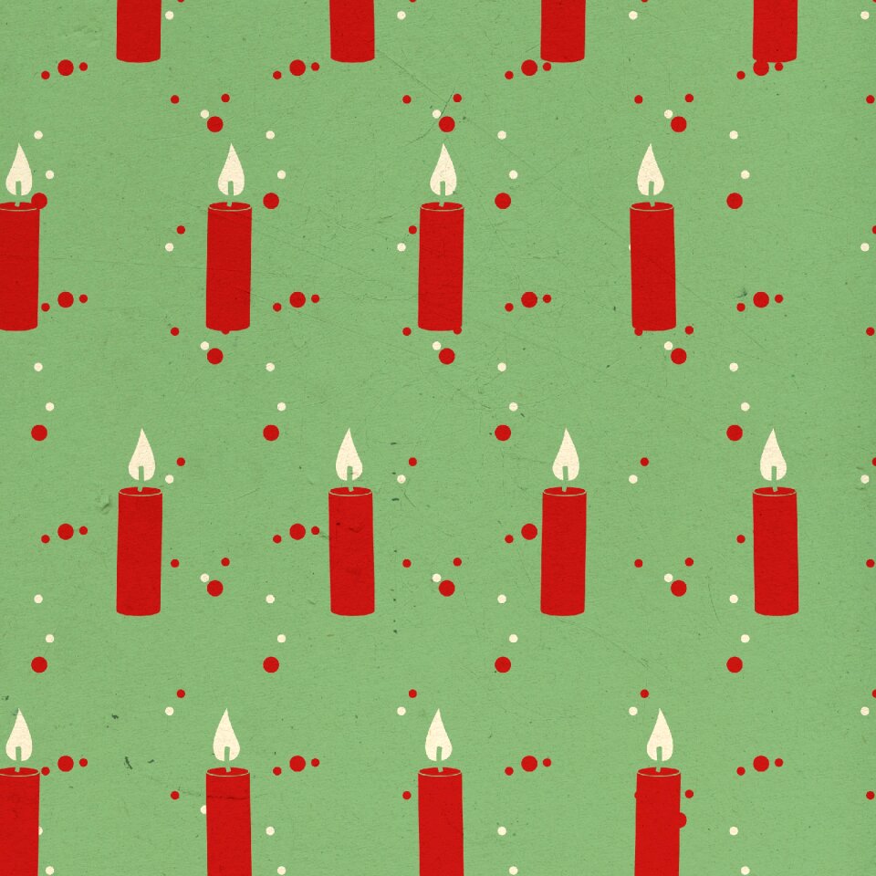 Christmas card candles Free illustrations. Free illustration for personal and commercial use.