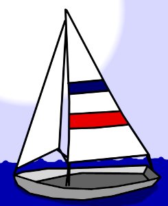 Ship nautical bay. Free illustration for personal and commercial use.