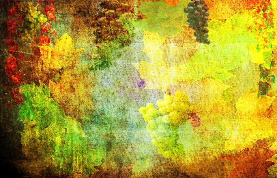 Autumn background bulletin board. Free illustration for personal and commercial use.