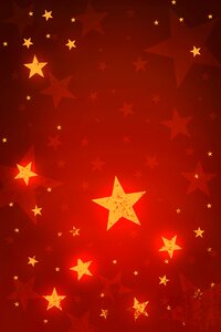 Abstract nightsky red. Free illustration for personal and commercial use.