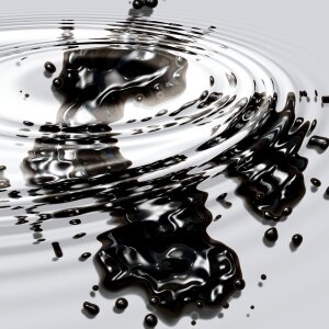 Ripple effect liquid. Free illustration for personal and commercial use.