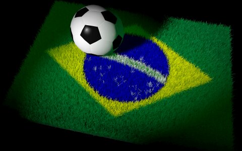 World cup national colours football match. Free illustration for personal and commercial use.