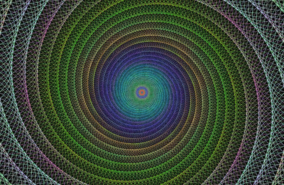Twirl vortex abstract. Free illustration for personal and commercial use.