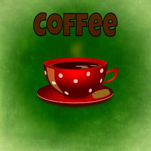 Coffee cup stimulant cafe. Free illustration for personal and commercial use.