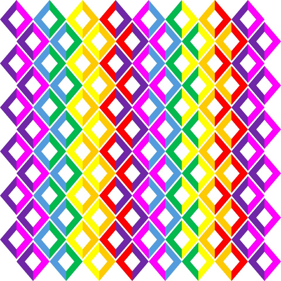 Design pattern grid | Creazilla