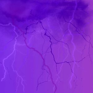 Storm raging violet. Free illustration for personal and commercial use.