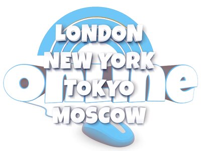 New york tokyo moscow. Free illustration for personal and commercial use.