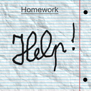 Homework students teacher. Free illustration for personal and commercial use.