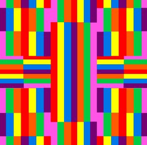 Shapes stripes colorful. Free illustration for personal and commercial use.