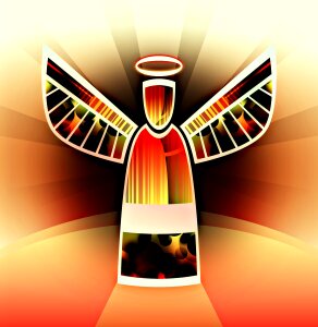 Guardian angel peace Free illustrations. Free illustration for personal and commercial use.