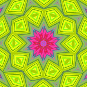 Colorful mandala kaleidoscope. Free illustration for personal and commercial use.