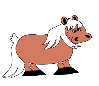 Cute cartoon animals character. Free illustration for personal and commercial use.