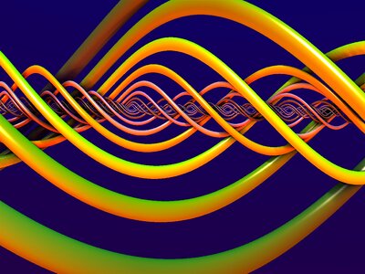 Design technology swirl. Free illustration for personal and commercial use.