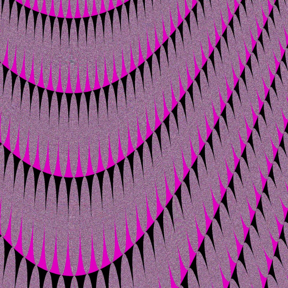 Patterns round curves. Free illustration for personal and commercial use.