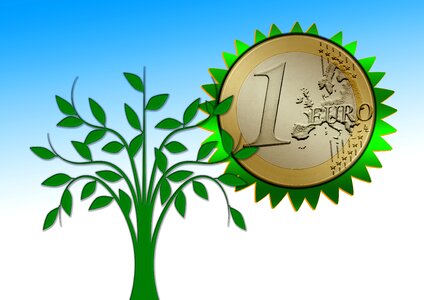 Money euro finance. Free illustration for personal and commercial use.