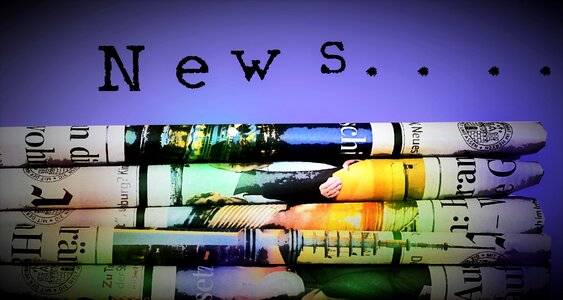 Write news newsletter. Free illustration for personal and commercial use.