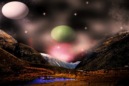Space travel universe astronomy. Free illustration for personal and commercial use.
