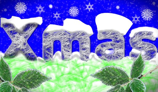 Christmas xmas background. Free illustration for personal and commercial use.