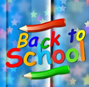 Back school year new. Free illustration for personal and commercial use.