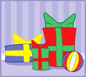 Box bright celebrate. Free illustration for personal and commercial use.