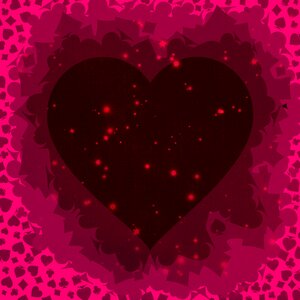 Abstract romantic valentine's day. Free illustration for personal and commercial use.
