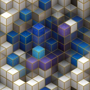 3d shape square. Free illustration for personal and commercial use.