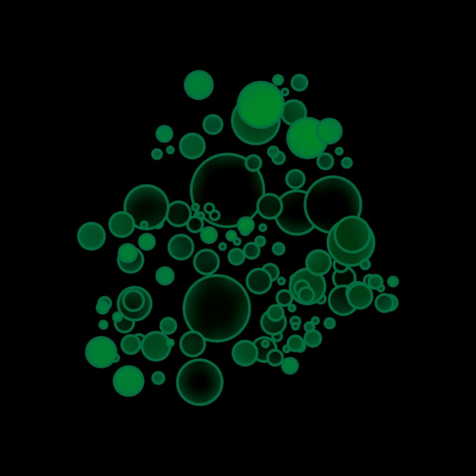 Green abstract ball. Free illustration for personal and commercial use.