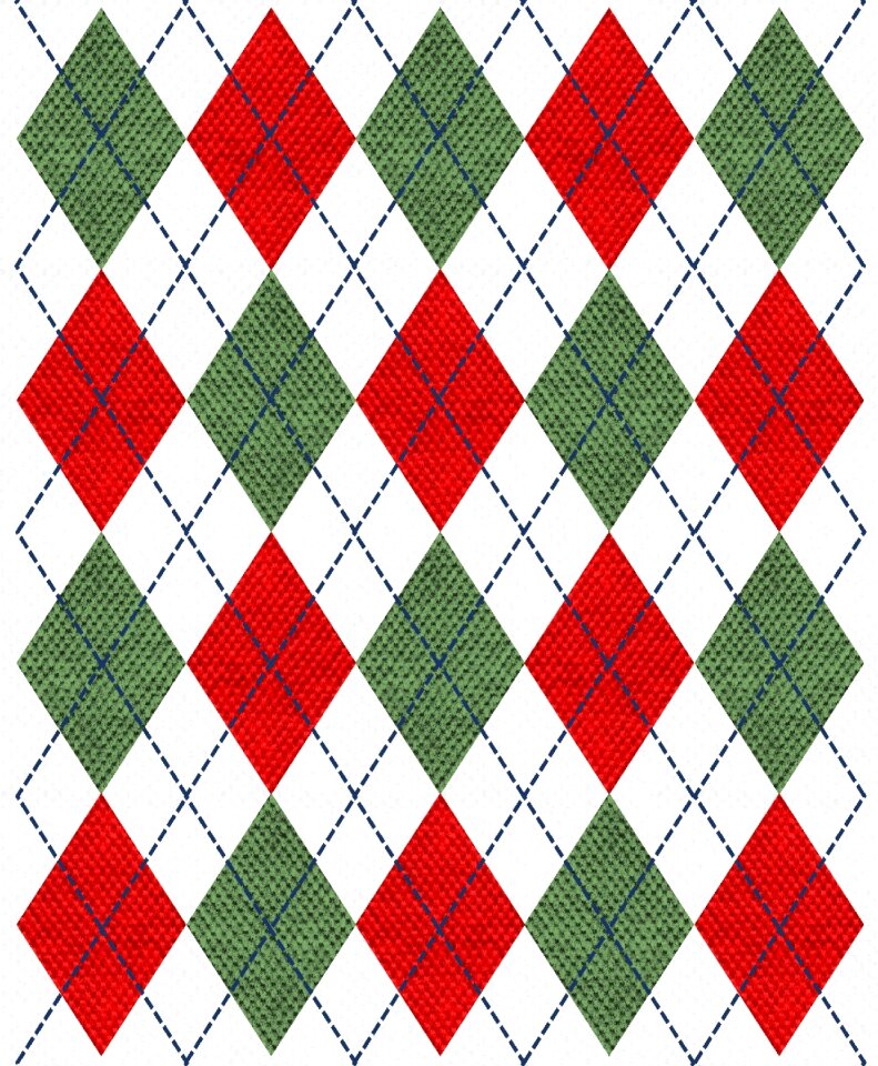Argyle navy thread. Free illustration for personal and commercial use.