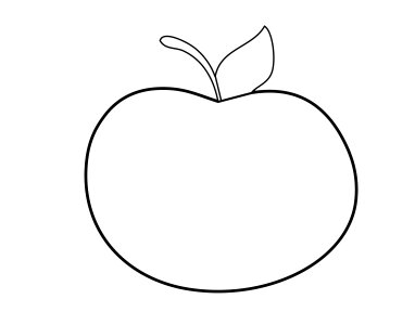 Colouring page icon symbol. Free illustration for personal and commercial use.
