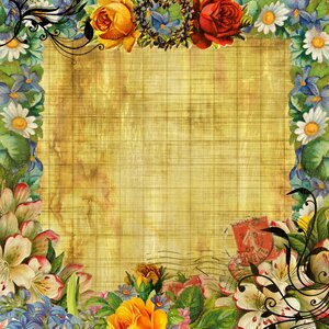 Design parchment paper. Free illustration for personal and commercial use.
