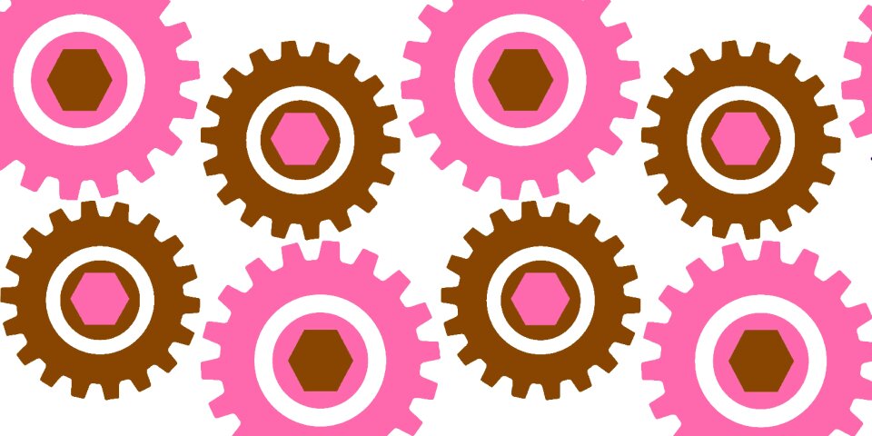 Gears and cogs engineering gear. Free illustration for personal and commercial use.