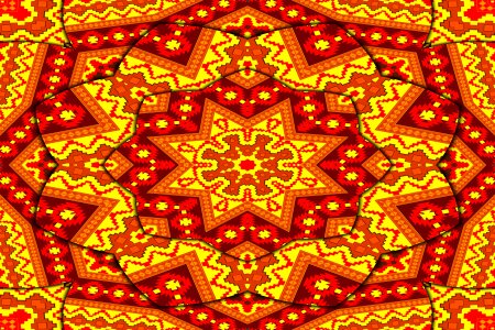 Aztec indian decoration. Free illustration for personal and commercial use.