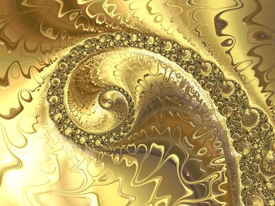 Aesthetic abstract spiral. Free illustration for personal and commercial use.