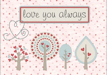 Valentine romantic heart. Free illustration for personal and commercial use.