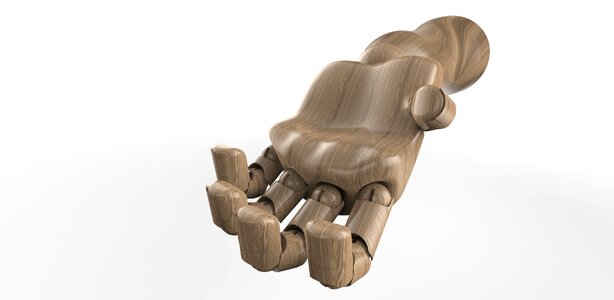 Model ergonomics 3d. Free illustration for personal and commercial use.