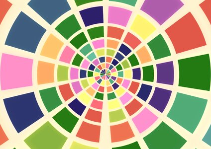 Wheel color palette range. Free illustration for personal and commercial use.