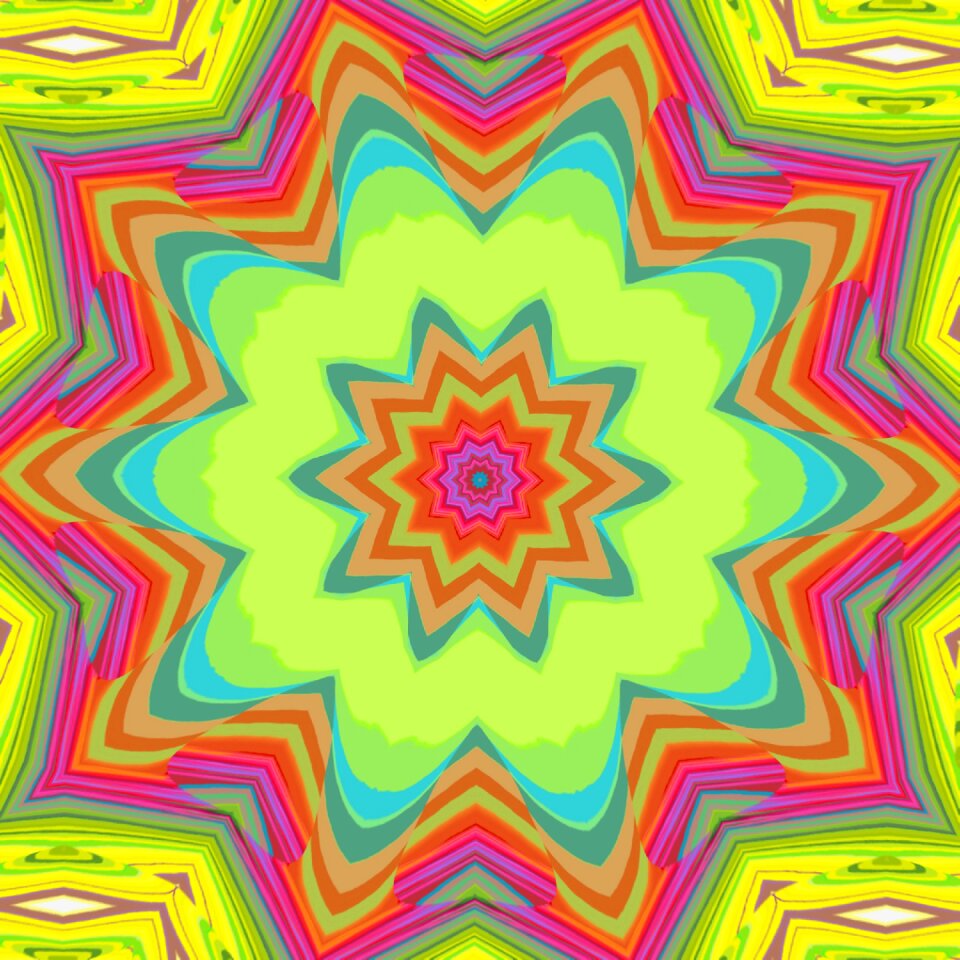 Colorful background mandala. Free illustration for personal and commercial use.