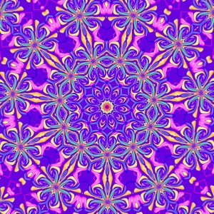 Colorful mandala purple. Free illustration for personal and commercial use.