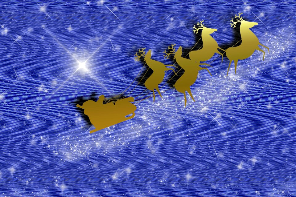 Star christmas background image. Free illustration for personal and commercial use.