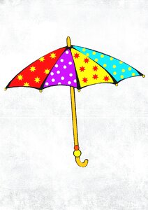 Summer weather rain. Free illustration for personal and commercial use.
