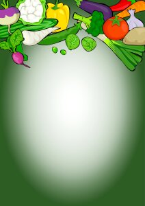 Pepper turnip carrots. Free illustration for personal and commercial use.