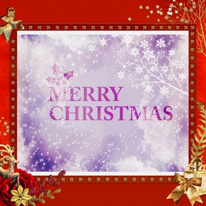Greeting card christmas motif background. Free illustration for personal and commercial use.