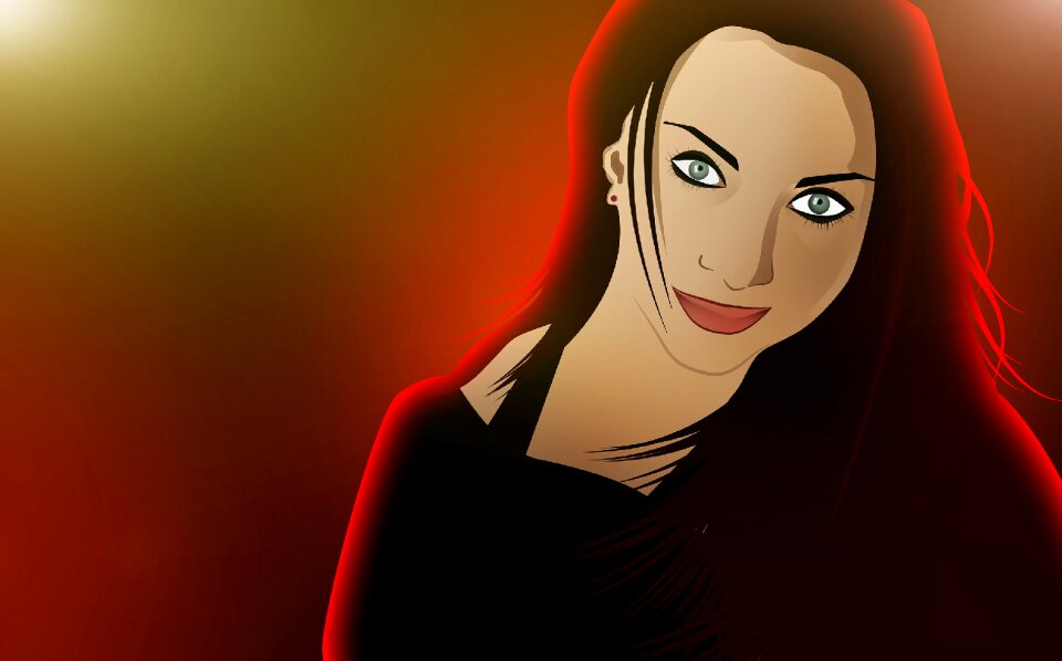 Vector people model woman woman fashion. Free illustration for personal and commercial use.