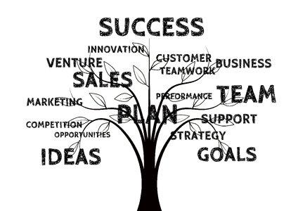 Success team teamwork. Free illustration for personal and commercial use.