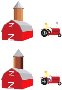 Farm isolated machinery. Free illustration for personal and commercial use.