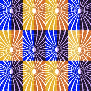Pattern colorful blue. Free illustration for personal and commercial use.