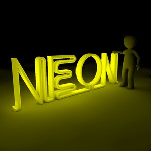 Neon colors luminosity fluorescence. Free illustration for personal and commercial use.