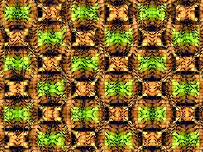 Green brown wallpaper. Free illustration for personal and commercial use.
