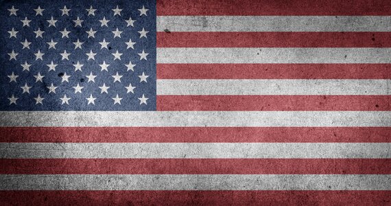 Flag grunge stars and stripes. Free illustration for personal and commercial use.